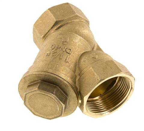G1 1/2'' Y-Filter 0.2mm Messing NBR 20bar