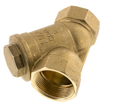 G1 1/2'' Y-Filter 0.2mm Messing NBR 20bar