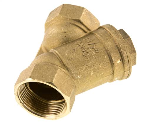 G1 1/2'' Y-Filter 0.2mm Messing NBR 20bar