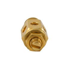 1/4" NPT messing smoorklep met geluiddemper [50 stuks]