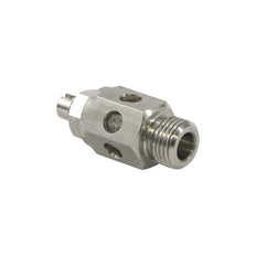 1/8" NPT RVS smoorklep met geluiddemper [50 stuks]