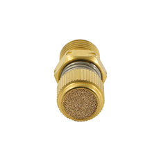 R3/8" Messing Smoorventiel Compact met Geluiddemper