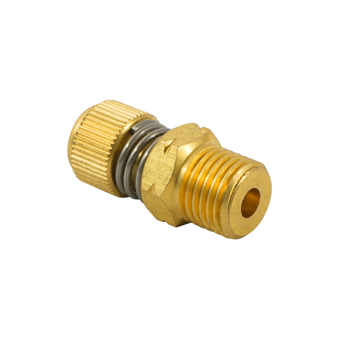 R1/2" Messing Smoorventiel Compact met Geluiddemper