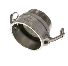 Camlock DN 90 (4'') Koppeling Rvs4'' NPT buitendraad Type B MIL-C-27487