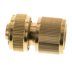 Messing GARDENA Stijl Koppeling 13 mm Waterstop