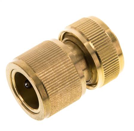 Messing GARDENA Stijl Koppeling 13 mm Waterstop