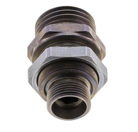 Stalen Hydraulische Koppeling Snelkoppeling 15 mm L Snijring ISO 14540/8434-1 D M32 x 3