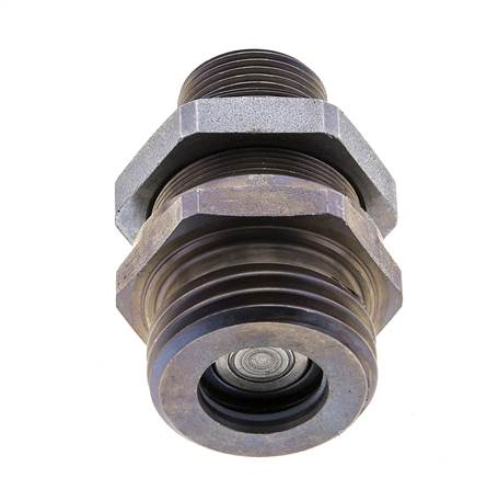Stalen Hydraulische Koppeling Snelkoppeling 15 mm L Snijring ISO 14540/8434-1 D M32 x 3