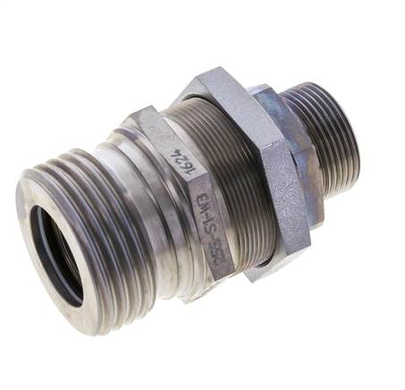 Stalen Hydraulische Koppeling Snelkoppeling 25 mm S Snijring ISO 14540/8434-1 D M54 x 4