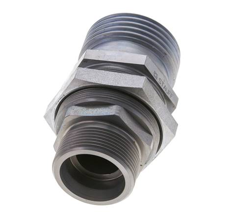 Stalen Hydraulische Koppeling Snelkoppeling 30 mm S Snijring ISO 14540/8434-1 D M54 x 4