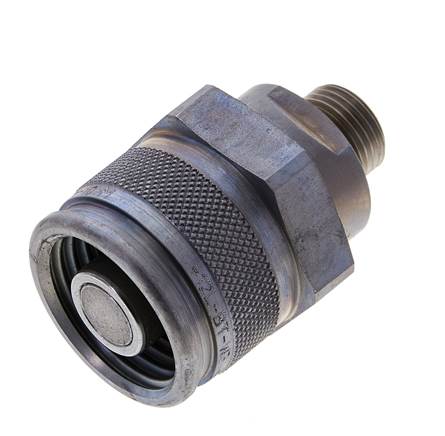 Stalen Hydraulische Koppeling Insteeknippel 12 mm L Snijring ISO 14540/8434-1 D M32 x 3