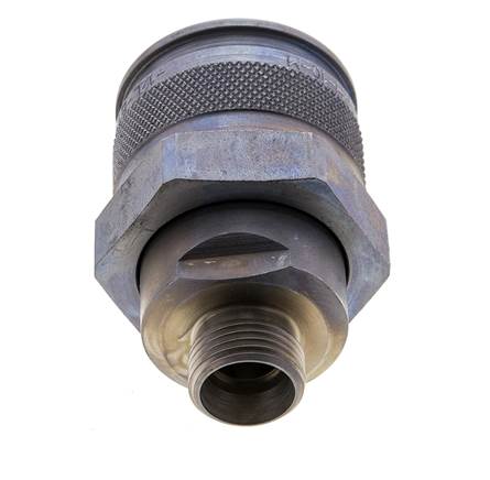 Stalen Hydraulische Koppeling Insteeknippel 12 mm L Snijring ISO 14540/8434-1 D M32 x 3