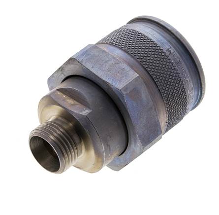 Stalen Hydraulische Koppeling Insteeknippel 12 mm L Snijring ISO 14540/8434-1 D M32 x 3