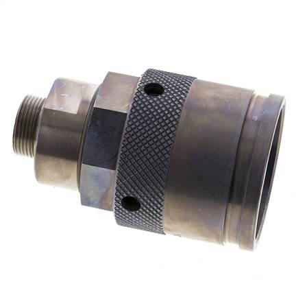 Stalen Hydraulische Koppeling Insteeknippel 18 mm L Snijring ISO 14540/8434-1 D M54 x 4