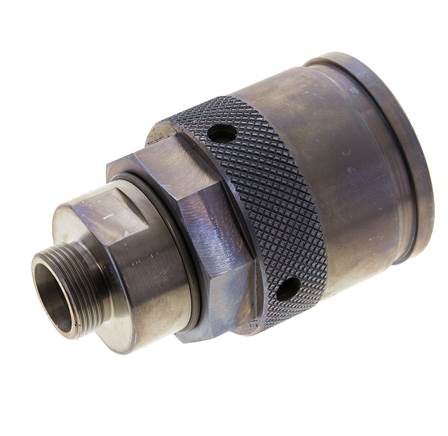 Stalen Hydraulische Koppeling Insteeknippel 18 mm L Snijring ISO 14540/8434-1 D M54 x 4