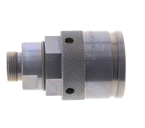 Stalen Hydraulische Koppeling Insteeknippel 22 mm L Snijring ISO 14540/8434-1 D M54 x 4