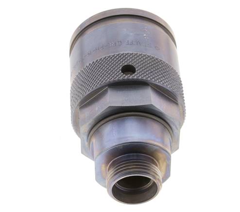 Stalen Hydraulische Koppeling Insteeknippel 22 mm L Snijring ISO 14540/8434-1 D M54 x 4