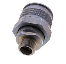 Stalen Hydraulische Koppeling Insteeknippel 12 mm S Snijring ISO 14540/8434-1 D M32 x 3