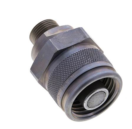 Stalen Hydraulische Koppeling Insteeknippel 12 mm S Snijring ISO 14540/8434-1 D M32 x 3
