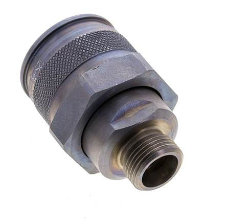Stalen Hydraulische Koppeling Insteeknippel 12 mm S Snijring ISO 14540/8434-1 D M32 x 3