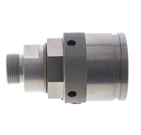 Stalen Hydraulische Koppeling Insteeknippel 20 mm S Snijring ISO 14540/8434-1 D M54 x 4