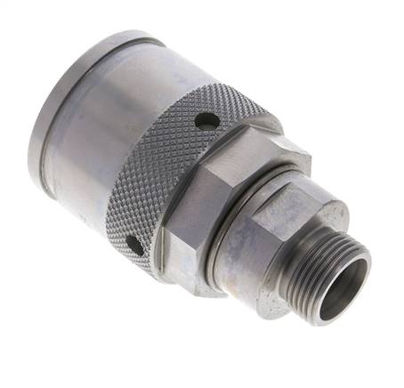 Stalen Hydraulische Koppeling Insteeknippel 20 mm S Snijring ISO 14540/8434-1 D M54 x 4