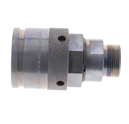 Stalen Hydraulische Koppeling Insteeknippel 25 mm S Snijring ISO 14540/8434-1 D M54 x 4