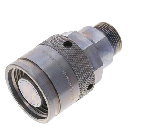 Stalen Hydraulische Koppeling Insteeknippel 25 mm S Snijring ISO 14540/8434-1 D M54 x 4