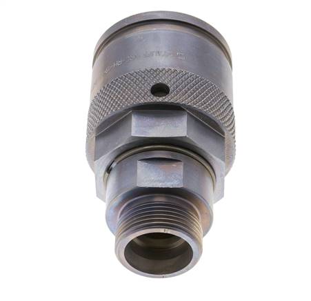 Stalen Hydraulische Koppeling Insteeknippel 25 mm S Snijring ISO 14540/8434-1 D M54 x 4
