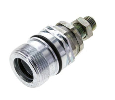 Stalen DN 12.5 Hydraulische Koppeling Snelkoppeling 8 mm L Knelring Schotkoppeling ISO 14541/8434-1 D M36 x 2