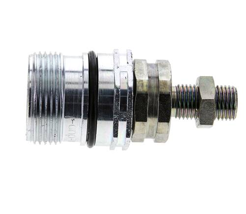 Stalen DN 12.5 Hydraulische Koppeling Snelkoppeling 8 mm L Knelring Schotkoppeling ISO 14541/8434-1 D M36 x 2