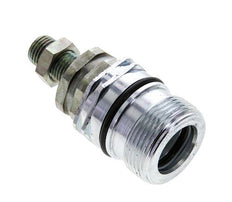 Stalen DN 12.5 Hydraulische Koppeling Snelkoppeling 8 mm L Knelring Schotkoppeling ISO 14541/8434-1 D M36 x 2