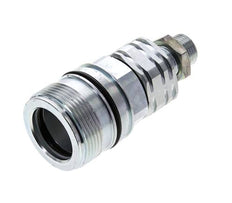 Stalen DN 20 Hydraulische Koppeling Snelkoppeling 12 mm L Knelring Schotkoppeling ISO 14541/8434-1 D M42 x 2