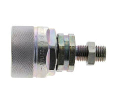 Stalen DN 12.5 Hydraulische Koppeling Insteeknippel 8 mm L Knelring Schotkoppeling ISO 14541/8434-1 D M36 x 2