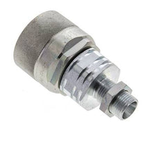 Stalen DN 20 Hydraulische Koppeling Insteeknippel 12 mm L Knelring Schotkoppeling ISO 14541/8434-1 D M42 x 2