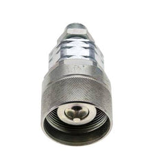 Stalen DN 20 Hydraulische Koppeling Insteeknippel 12 mm L Knelring Schotkoppeling ISO 14541/8434-1 D M42 x 2