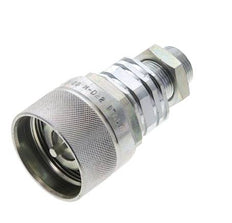 Stalen DN 20 Hydraulische Koppeling Insteeknippel 15 mm L Knelring Schotkoppeling ISO 14541/8434-1 D M42 x 2