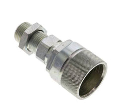 Stalen DN 10 Hydraulische Koppeling Insteeknippel 10 mm S Knelring Schotkoppeling ISO 14541/8434-1 D M28 x 2