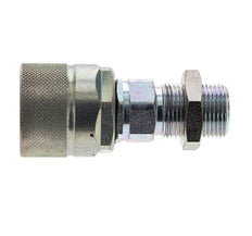 Stalen DN 10 Hydraulische Koppeling Insteeknippel 12 mm S Knelring Schotkoppeling ISO 14541/8434-1 D M28 x 2