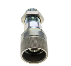 Stalen DN 10 Hydraulische Koppeling Insteeknippel 12 mm S Knelring Schotkoppeling ISO 14541/8434-1 D M28 x 2