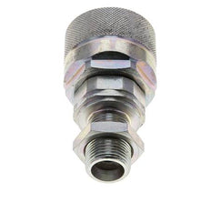 Stalen DN 12.5 Hydraulische Koppeling Insteeknippel 12 mm S Knelring Schotkoppeling ISO 14541/8434-1 D M36 x 2