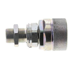 Stalen DN 12.5 Hydraulische Koppeling Insteeknippel 12 mm S Knelring Schotkoppeling ISO 14541/8434-1 D M36 x 2