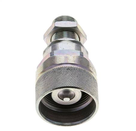Stalen DN 12.5 Hydraulische Koppeling Insteeknippel 12 mm S Knelring Schotkoppeling ISO 14541/8434-1 D M36 x 2