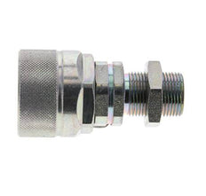 Stalen DN 12.5 Hydraulische Koppeling Insteeknippel 14 mm S Knelring Schotkoppeling ISO 14541/8434-1 D M36 x 2