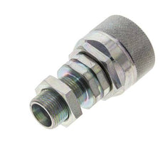 Stalen DN 12.5 Hydraulische Koppeling Insteeknippel 14 mm S Knelring Schotkoppeling ISO 14541/8434-1 D M36 x 2