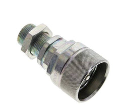Stalen DN 12.5 Hydraulische Koppeling Insteeknippel 14 mm S Knelring Schotkoppeling ISO 14541/8434-1 D M36 x 2