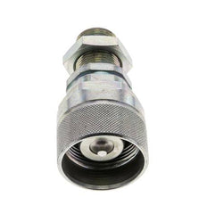 Stalen DN 12.5 Hydraulische Koppeling Insteeknippel 14 mm S Knelring Schotkoppeling ISO 14541/8434-1 D M36 x 2