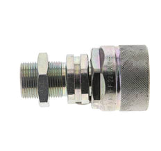 Stalen DN 12.5 Hydraulische Koppeling Insteeknippel 16 mm S Knelring Schotkoppeling ISO 14541/8434-1 D M36 x 2