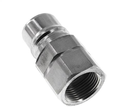 Stalen DN 25 Hydraulische Koppeling Insteeknippel G 1 inch Binnendraad ISO 7241-1 A D 34.3mm