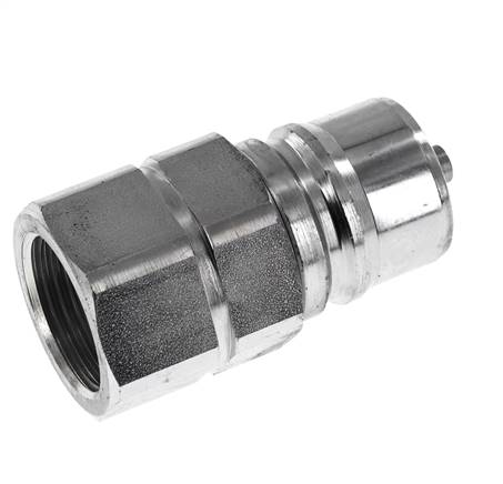 Stalen DN 25 Hydraulische Koppeling Insteeknippel G 1 inch Binnendraad ISO 7241-1 A D 34.3mm